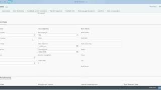 S4 HANA Fiori App Manage Bank Account (Account Ids)