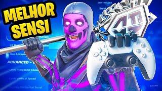 VOCÊ PRECISA DESSA SENSIBILIDADE no FORTNITE! MELHOR CONFIGURAÇÃO para CONTROLE/CONSOLE PS4/PS5/XBOX