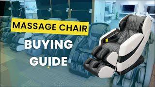 How To Choose The Perfect Massage Chair