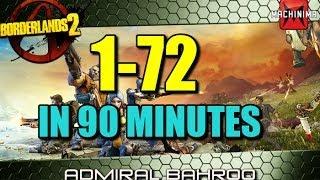 How to level from 1-72 in under 2 hours in Borderlands 2