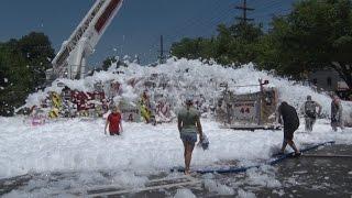 Paramus,nj Fire Department Company 4 Triple Wetdown  6/7/15