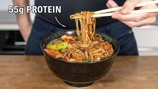 This Chinese Noodle Dish Has 55g Of Protein (Chow Mein)