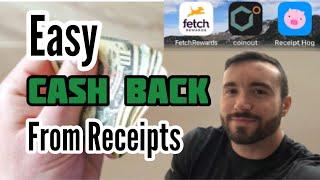 Easy Cash Back From Receipts