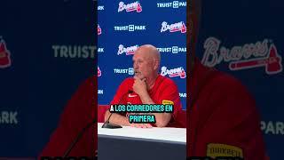 Brian Snitker habla del gran primer día de Ronald Acuña Jr con los Bravos de Atlanta en 2025