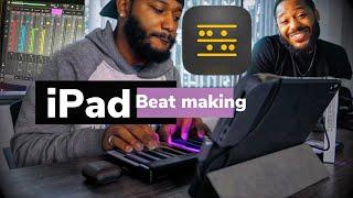 Sampling MYSELF in Beatmaker 3 (How to Make an R&B beat)