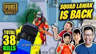 KEMBALINYA SQUAD LAWAK RATAKAN ERANGEL - PUBG MOBILE INDONESIA