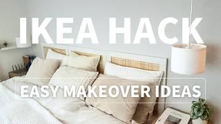 [IKEA HACK 2024]Transform Your Space with IKEA Hacks | No-Drill Pendant Lights & Custom Headboard