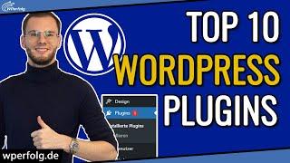 TOP 10 WordPress Plugins (2024): Beste kostenlose & Premium Plugins (Nicht Verpassen!)