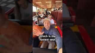 Which seat is faster the FRONT or BACK?