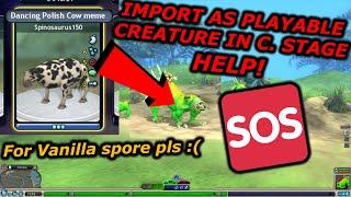 The BIGGEST SPORE Mod/Tool request yet