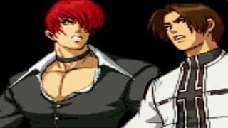 NESTS IMPLICATIONS ABOUT IORI BEING STRONGER THAN KYO . KOF 99 ( THE KING OF FIGHTERS )IORI+KYO TEAM