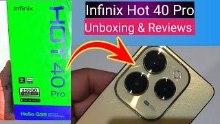 Infinix Hot 40 Pro Unboxing & Review What's price?(2024)"