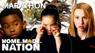 World's YOUNGEST CHEFS Take on SEASONED PROS *Marathon* | Man Vs Child | Home.Made.Nation