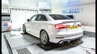 Audi RS3 8v 2.5TFSI Exhaust Sound Loud Anti Lag Revs Part 2