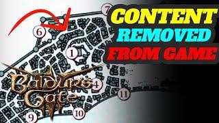 Content Was Removed From Baldur's Gate 3