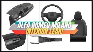 Alfa Romeo Milano Full Interior Leaks With 3D Patent Images Before April Debut