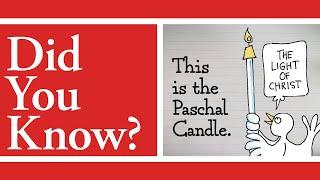 Did You Know? This is the Paschal Candle.