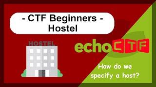 EchoCTF - CTF Beginners Network - Hostel - Web Hacking - HTTP Host Header