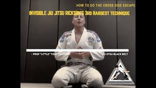 Invisible Man Presentation of Rickson Gracie's 3rd Hardest Technique | Tony Pacenski