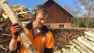 How We Make Over 10 Cords of Firewood / Year Using Low Budg... | Setup Demo