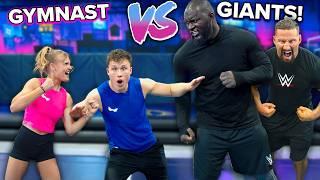 Girl VS a WWE Giant! Who is Stronger?