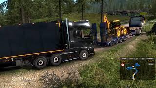 The traffic at Kirkenes [TruckersMP Promods] [Euro Truck Simulator 2]