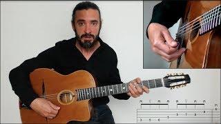 Gypsy Jazz right hand picking technique lesson