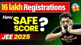 New Safe Score for JEE Mains 2025 | Highest Enrollments Ever! | Harsh Sir