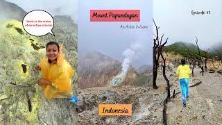 When I went to the crater of An Active Volcano | Mount Papandayan Java Indonesia | Deadly Volcano