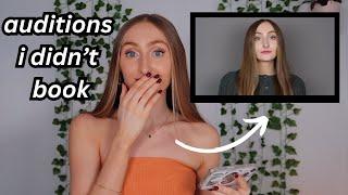 reacting to auditions i never booked