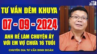 Anh Rể Làm Chuyện Ấy Với Em Vợ Chưa 16 Tuổi |Đinh Đoàn Chuyện Thầm Kín Cửa Sổ Tình Yêu Ngày 7/9/2024