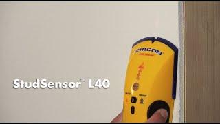 Zircon StudSensor L40 Edge Finding Stud Finder