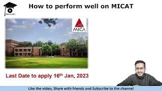 All About MICAT | Programs Offered | Cutoff | Exam Pattern | Preparation Guidelines | MBA Karo