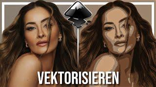 Bilder & Logos Automatisch Vektorisieren | Inkscape Tutorial Deutsch