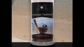 Jewelry in Candles "Caribbean Teakwood"