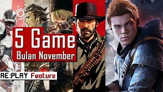 5 GAME di November 2019 versi Getech.ID