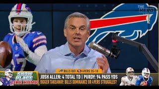 THE HERD | Colin Cowherd SHOCKED, Bills Should Win MULTIPLE Rings With Josh Allen, Best QB In NFL