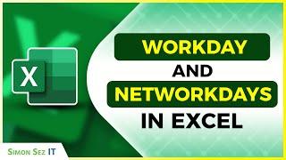 How to Calculate Dates with WORKDAY and NETWORKDAYS in Excel