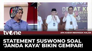 Kelakar Suswono soal Janda Kaya Nikahi Pengangguran, Ini Kata Diky Chandra | AKIM tvOne