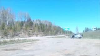 Качугский район, Манзурка, Граница Качугского района
