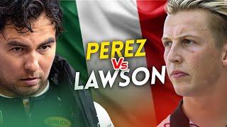 Sergio Perez VS Liam Lawson!