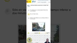 Examen DGT - Estacionar - #carnetdeconducir #permisob  #autoescuela  #aprendeaconducir