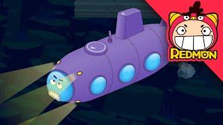 Save the Submarine | Rescue cars | REDMON