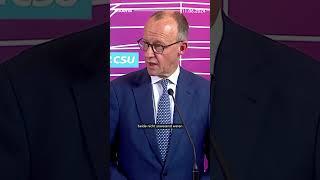 BSW und AfD bleiben Selenskyjs Rede fern | Statement von Friedrich Merz (CDU)