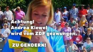 Das ZDF zwingt Andrea Kiewel zu ️G E N D E R N!️