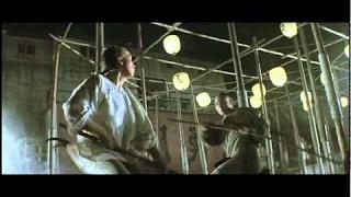 Once Upon a Time in China II - Fight Scene 2 - Donnie Yen fights Jet Li with laundry