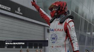 NIKITA MAZEPIN WINS THE 2021 RUSSIAN GP!