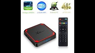 Utocin X96 MINI PLUS Amlogic S905W4 1GB 8GB  2GB 16GB Option Android 9.0 Dual WiFi 2.4GHz 5GHz