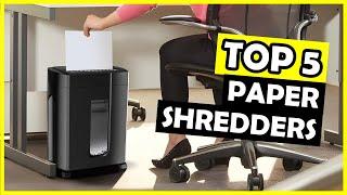 TOP 5: Best Paper Shredder of 2025 | for Home, Business