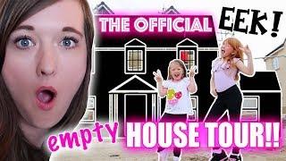 THE OFFICIAL EMPTY NEW HOUSE TOUR!